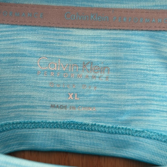 Calvin Klein Performance Long Sleeve Open Back Top- Size XL - Picture 3 of 6